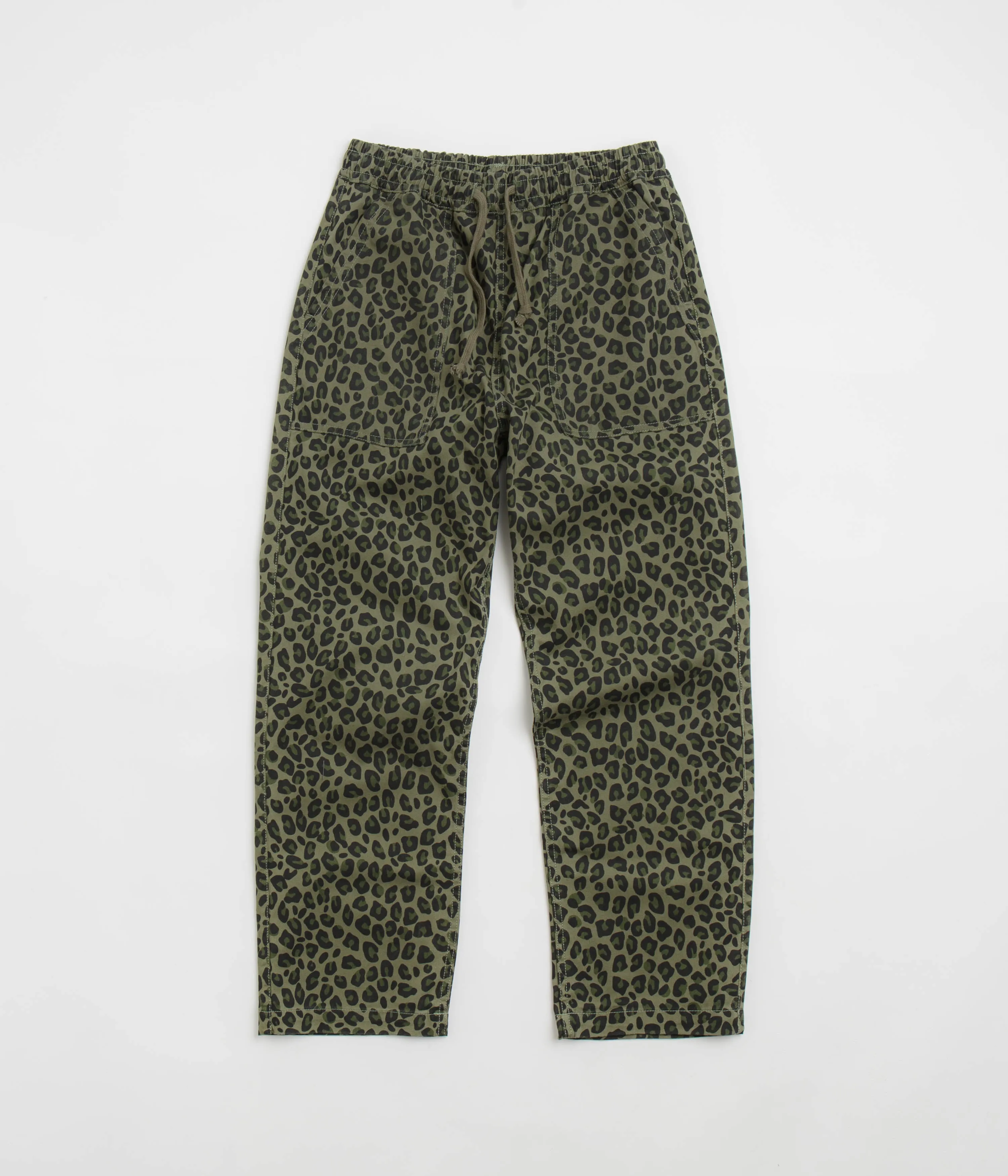 Service Works Leopard Chef Pants - Green