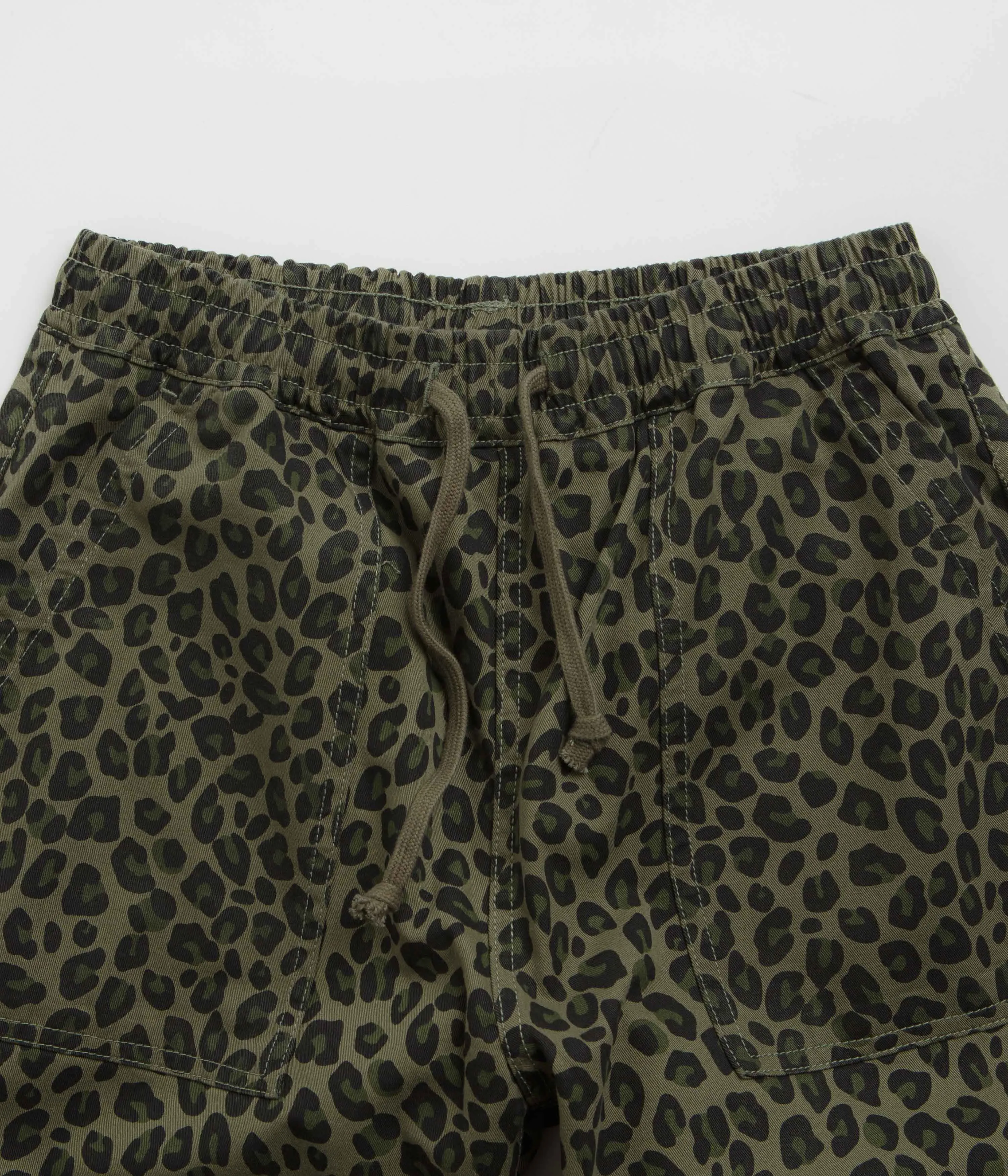Service Works Leopard Chef Pants - Green
