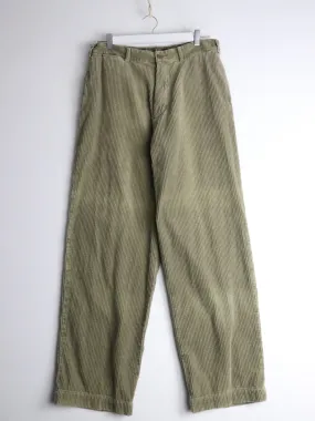 Vintage Roots Pants Mens 34 x 32 Corduroy Khaki