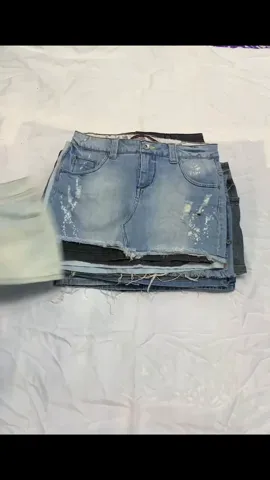 Y2K Fashion Essential – Stylish Denim Mini Skirt for Every Look(9-155)